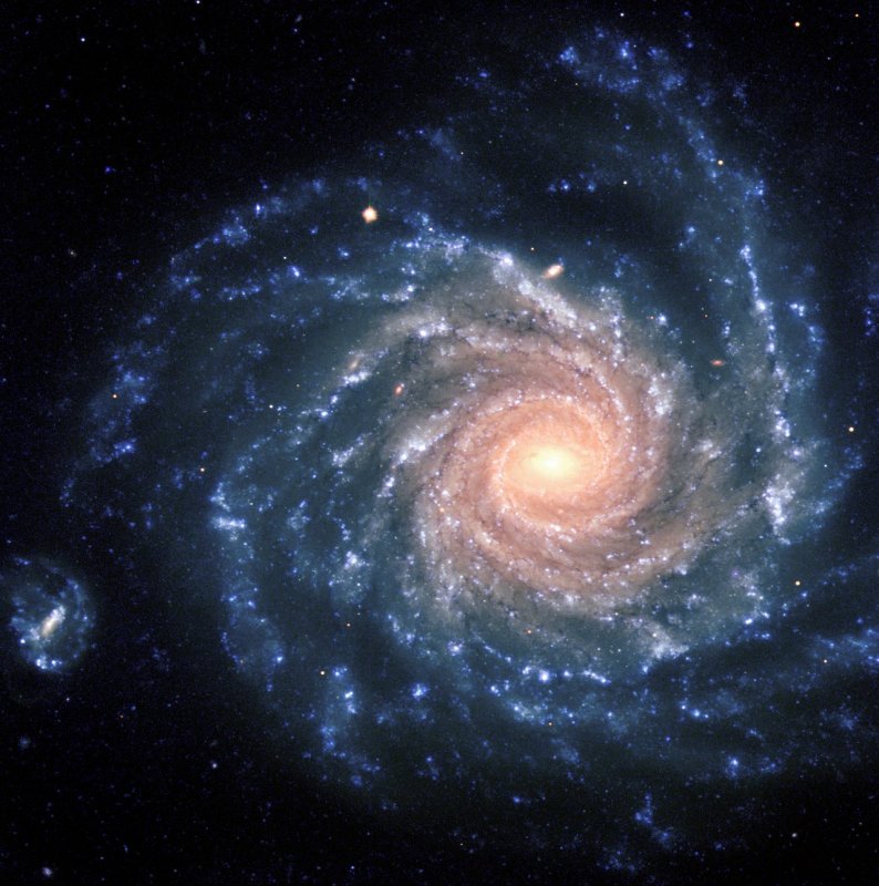 Galaktyka spiralna NGC 1232.