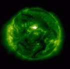 Potężne błyski uchwycone przez satelitę SOHO