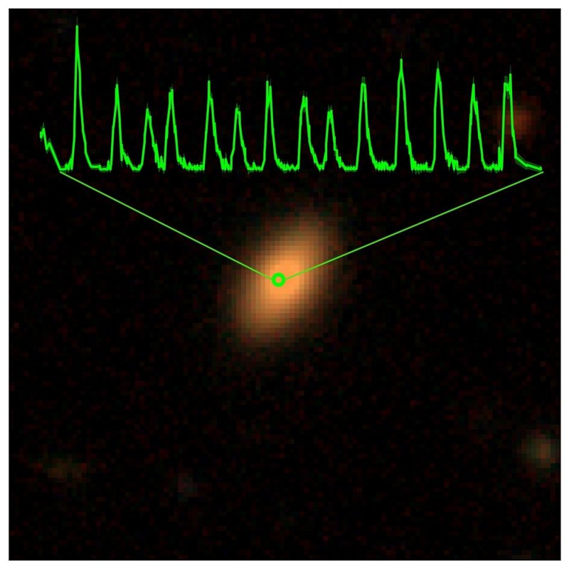 Obraz optyczny pierwszej galaktyki z kwazi-okresowymi wybuchami w danych eROSITA all-sky.