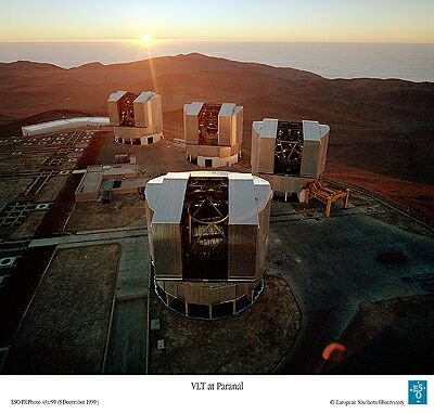 Teleskop VLT Źródło: ESO