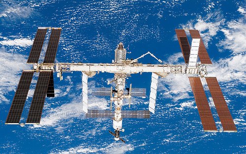  ISS i Moduł Tranquility. Źródło: NASA.