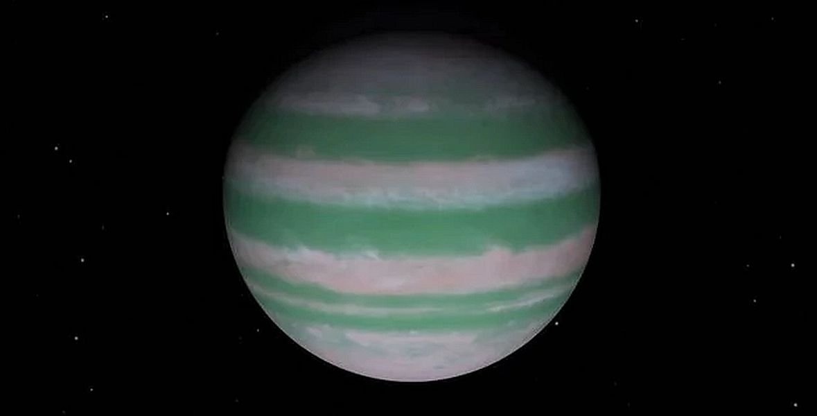 Wizualizacja egzoplanety TYC 8998-760-1 b / NASA Exoplanet Catalog