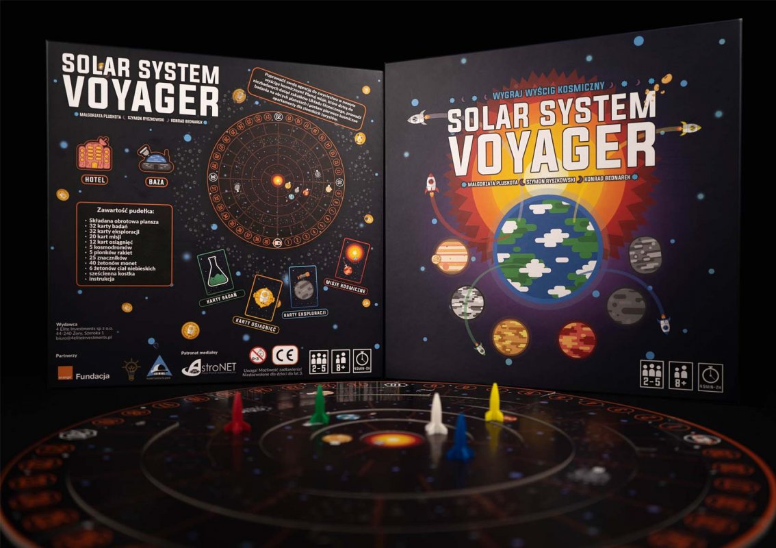 Gra planszowa Solar System Voyager