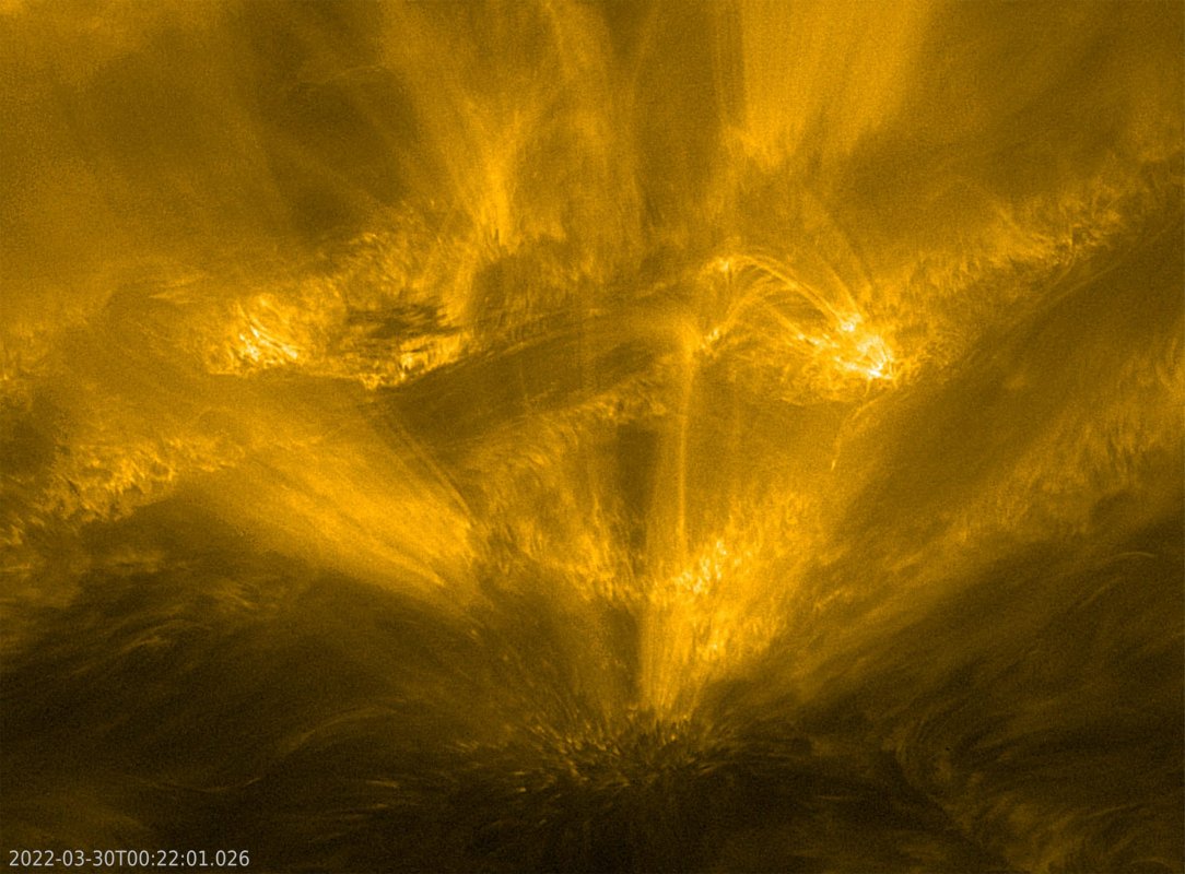Słoneczny Jeż zaobserwowany przez Solar Orbiter