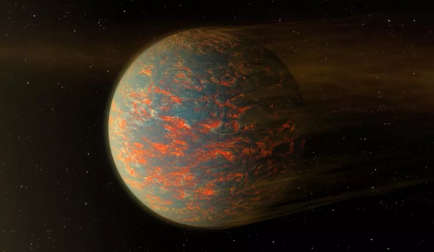 Wizualizacja artystyczna super-Ziemi. Źródło: NASA/JPL-Caltech