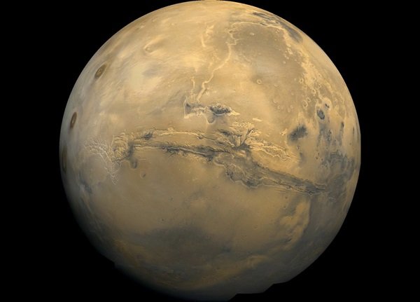 Mars. Źródło: NASA/JPL-Caltech