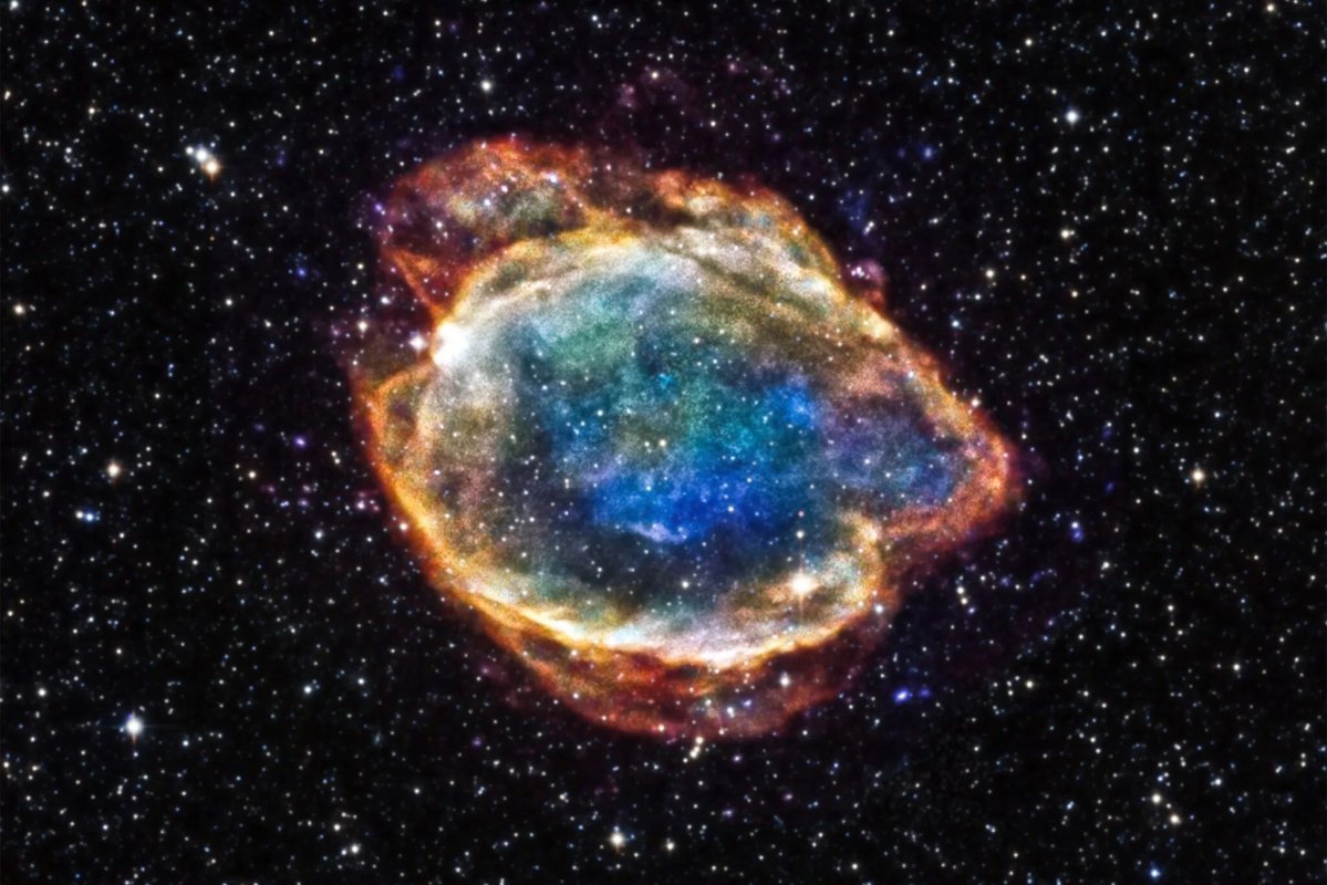 G299, pozostałość po supernowej typu Ia.