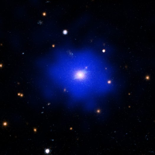Zrelaksowana gromada galaktyk SPT-CL J2215-3537