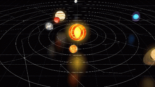 Model Układu Słonecznego. Źródło: NASA