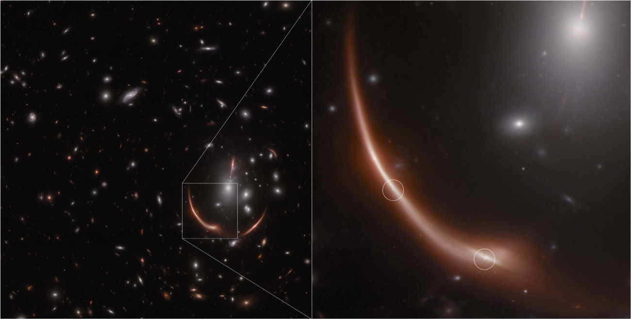 Wielokrotnie zobrazowana soczewkowana grawitacyjnie supernowa