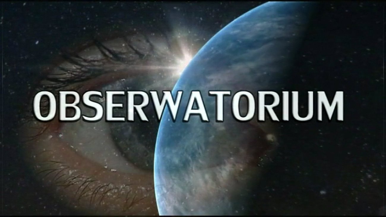 Czołówka programu telewizyjnego "Obserwatorium"