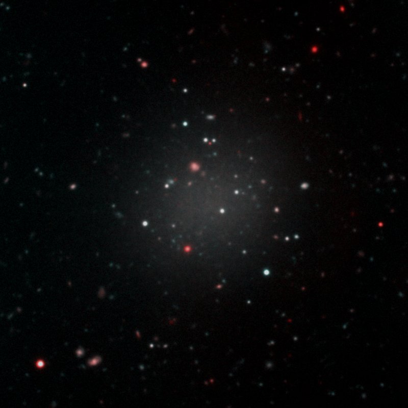 Galaktyka bez ciemnej materii?