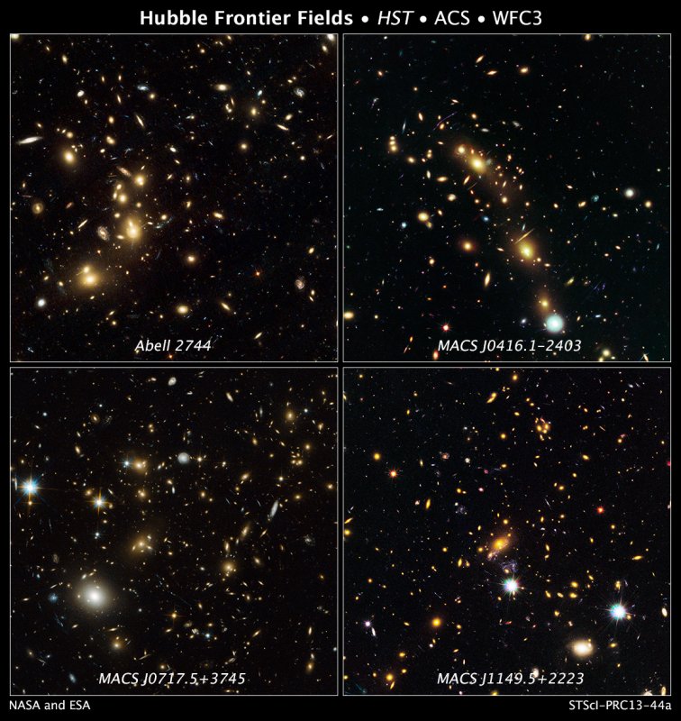 Gromady galaktyk obserowane w projekcie Frontier Fields