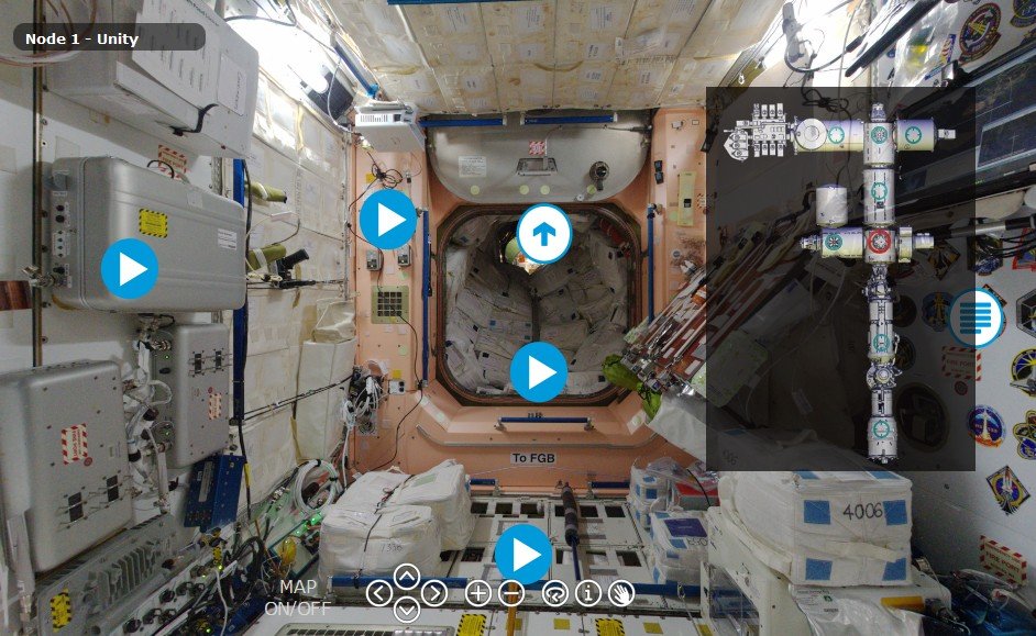 Stacja ISS - panorama 360 stopni