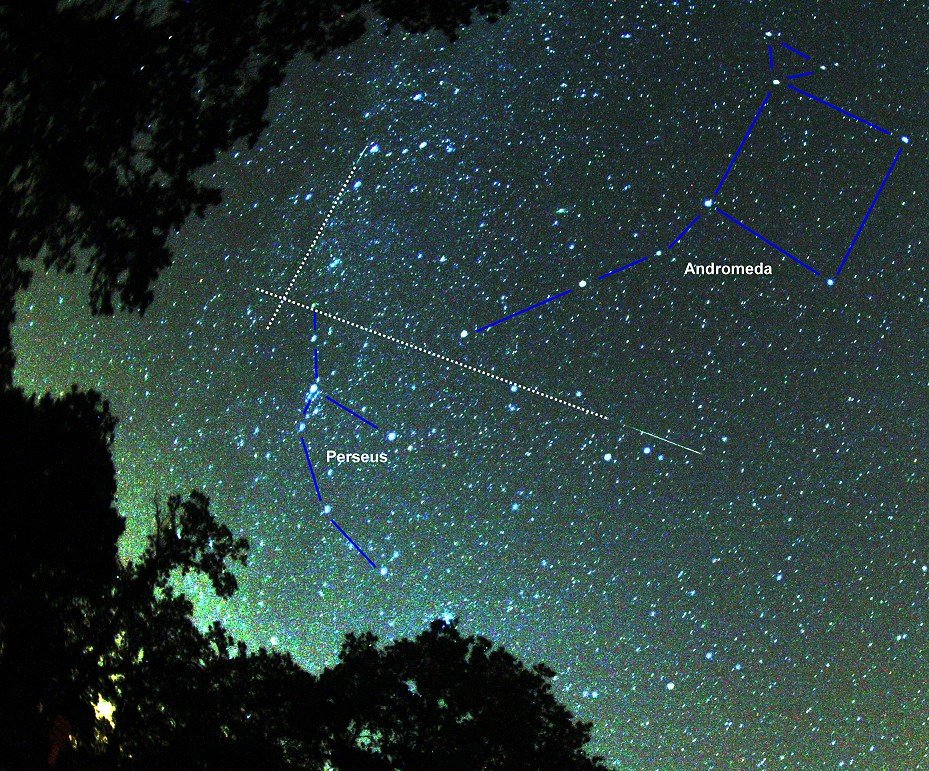 Meteory z roju Perseidów