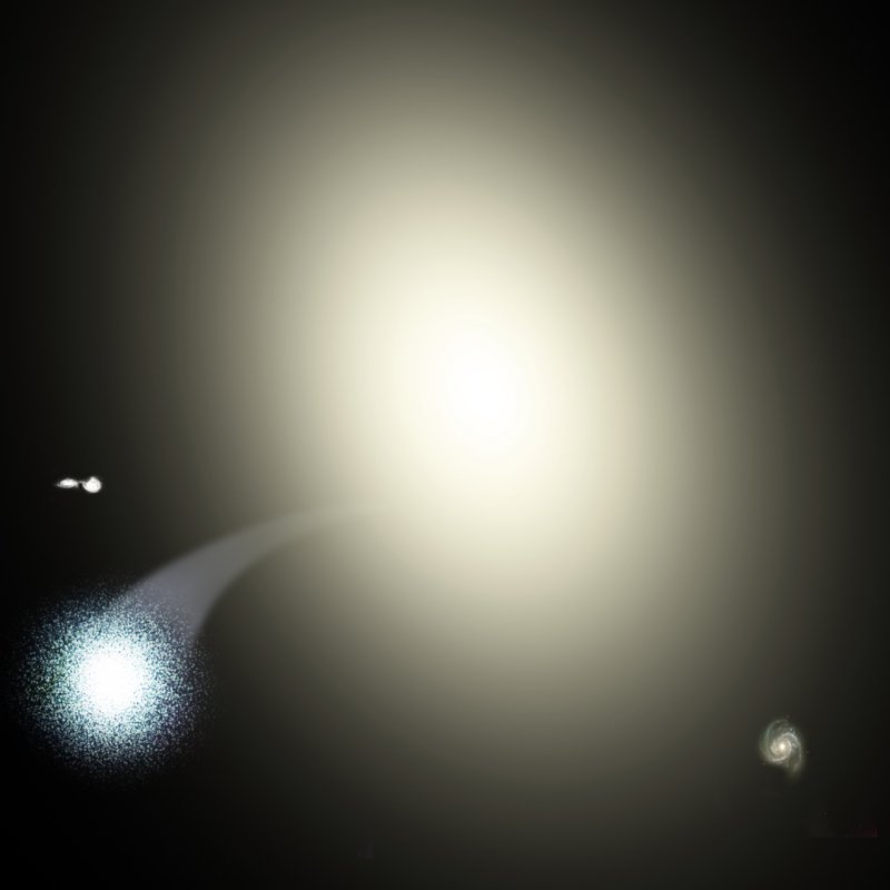Wyrzucenie gromady kulistej HVGC-1 z galaktyki M87