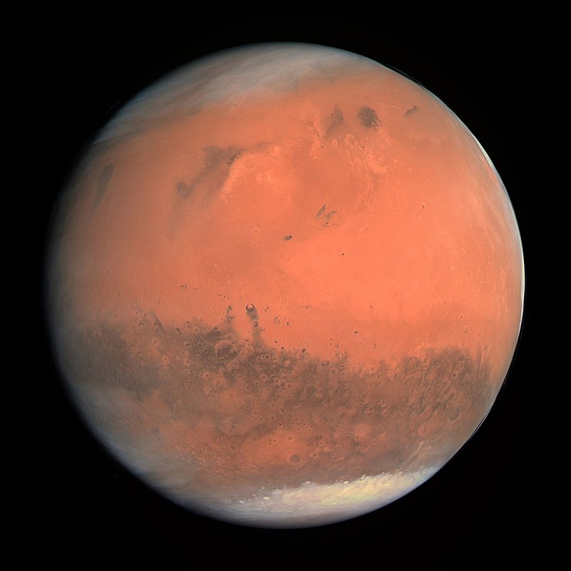 zdjęcie powierzchni Marsa. Źródło: NASA.
