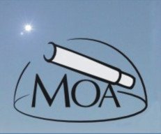 Logo Młodzieżowego Obserwatorium Astronomicznego (MOA)