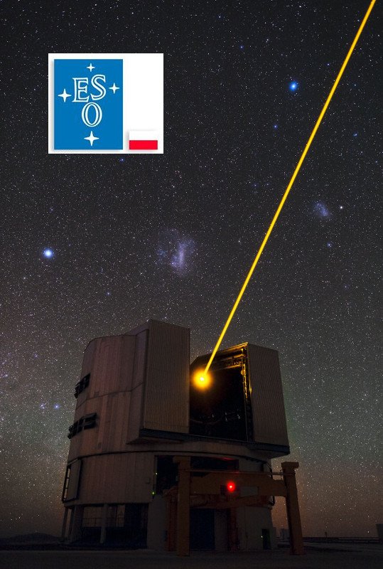 Teleskop YEPUN, wchodzący w skład VLT