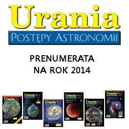 Prenumerata Uranii na rok 2014