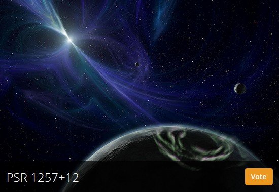 Układ planetarny PSR 1257+12