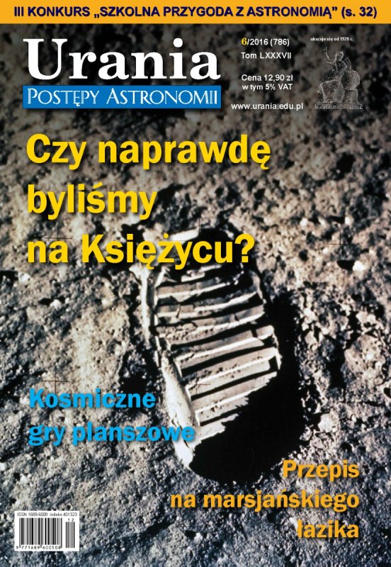 Urania - Postępy Astronomii nr 6/2016