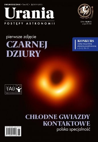 Urania - Postępy Astronomii nr 3/2019