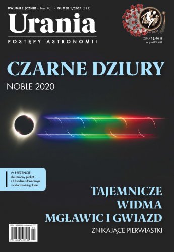 Urania - Postępy Astronomii nr 1/2021