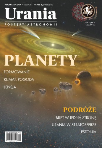 Urania - Postępy Astronomii nr 5/2021