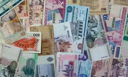Banknoty z różnych krajów