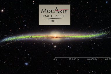 Trójwymiarowa mapa Drogi Mlecznej w plebiscycie MocArty 2019