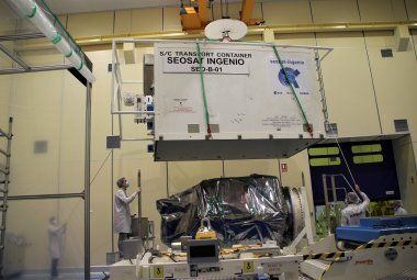Satelita SEOSAT-Ingenio - pakowanie.