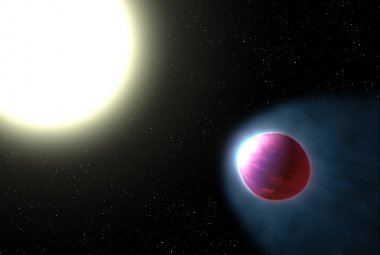 WASP-121b i jej gwiazda macierzysta
