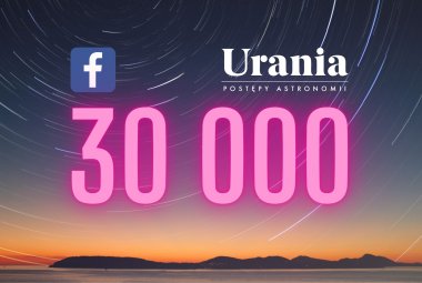 30000 polubień strony Uranii na Facebooku