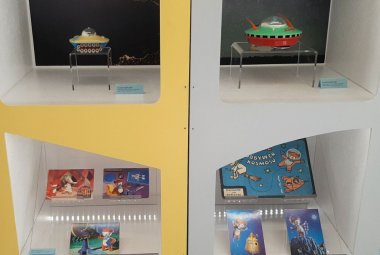 Muzeum Zabawek i Zabawy w Kielscach - wystawa kosmicznych zabawek