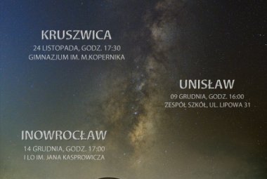 Plakat Astro-Szkoła. Źródło: Astrobaza Kopernik
