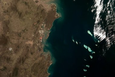 Australia - zdjęcie z pokładu ISS Źródło: Projekt EarthKAM 2014