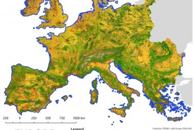 The Land Cover Map of Europe 2017