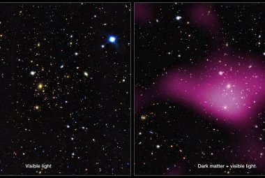 grupa galaktyk zaobserwowana w ramach przeglądu KiDS.