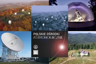 Opracowanie pt, "Polskie ośrodki astronomiczne"