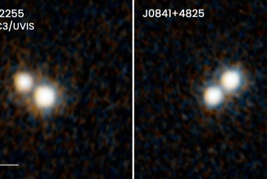Kwazary podwójne J0749+2255 i J0841+4825.