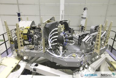 Ukończony spektrometr NIRSpec gotowy do testów i regulacji. Źródło: ESA