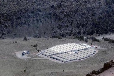 Obserwatorium HAWC na szczycie Sierra Negra