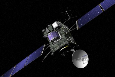 Satelita Rosetta.  Źródło: bis.gov.uk