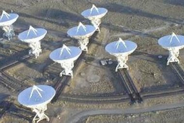 Na zdjęciu: Radioteleskopy VLA.