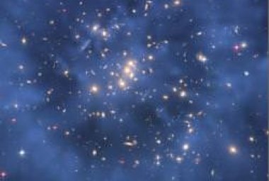Gromada galaktyk CI 0024+17. źr. universetoday.com