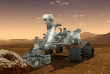 Na ilustracji: Łazik Curiosity (Mars Science Laboratory Curiosity rover). Źródło: NASA