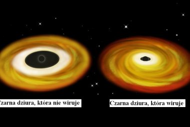 Artystyczna wizja czarnych dziur