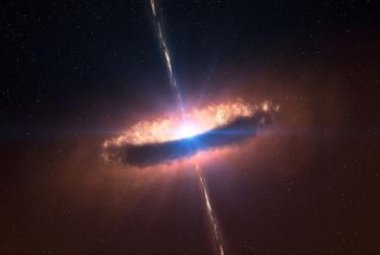 Wokół gwiazdy IRAS 13481-6124 odkryto dysk. Źródło ESO/L. Calçada