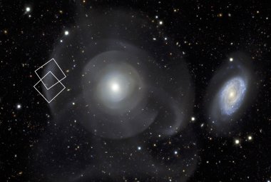 Galaktyka NGC 474 w odległości około 110 mln lat świetlnych.